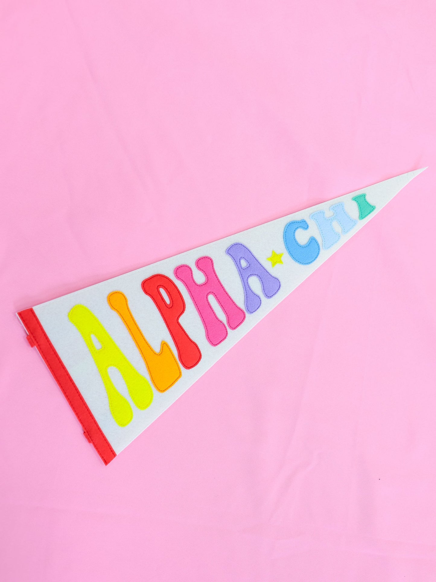 Alpha Chi Omega Pennant Flag