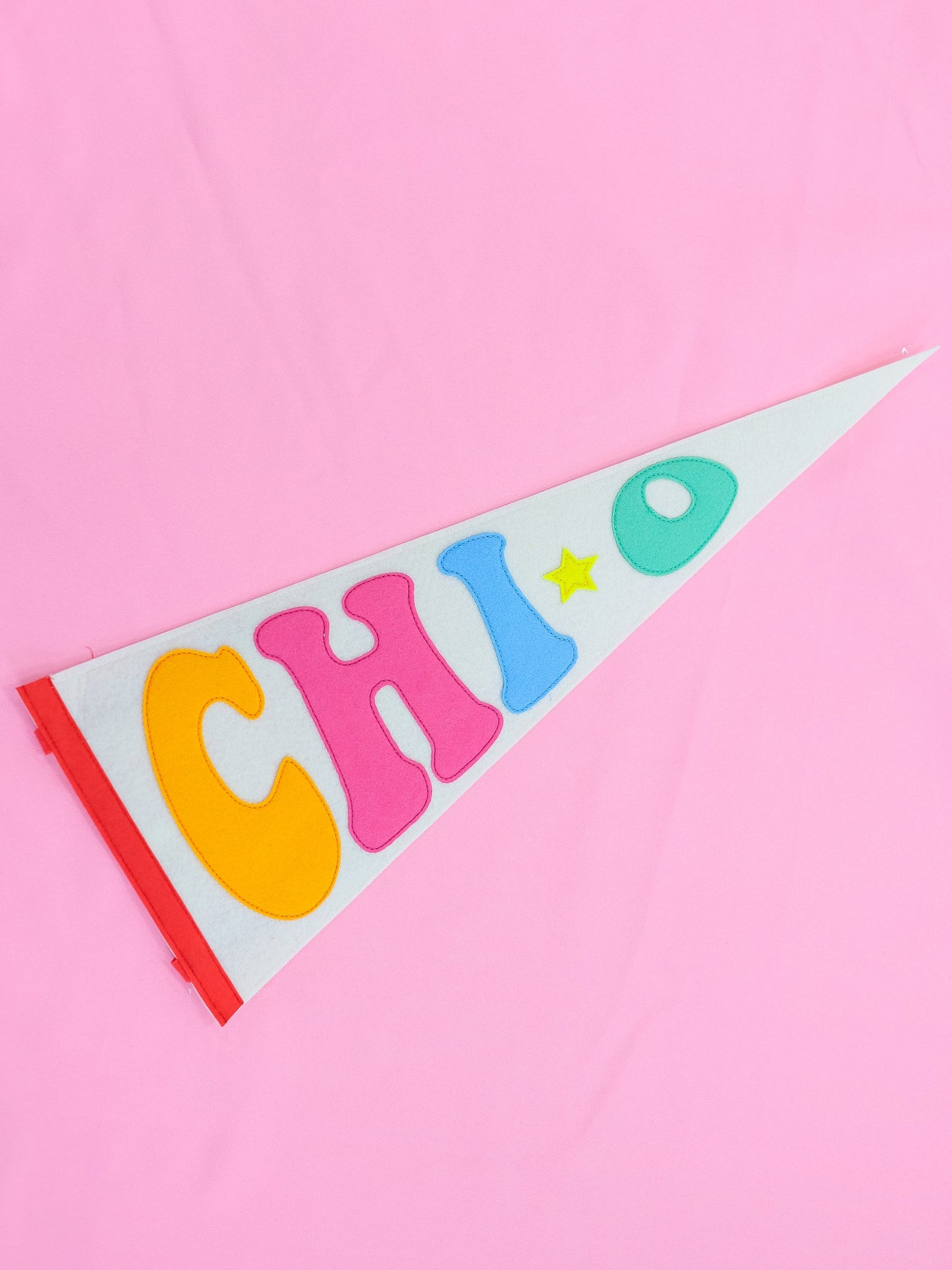 Chi O Pennant Flag