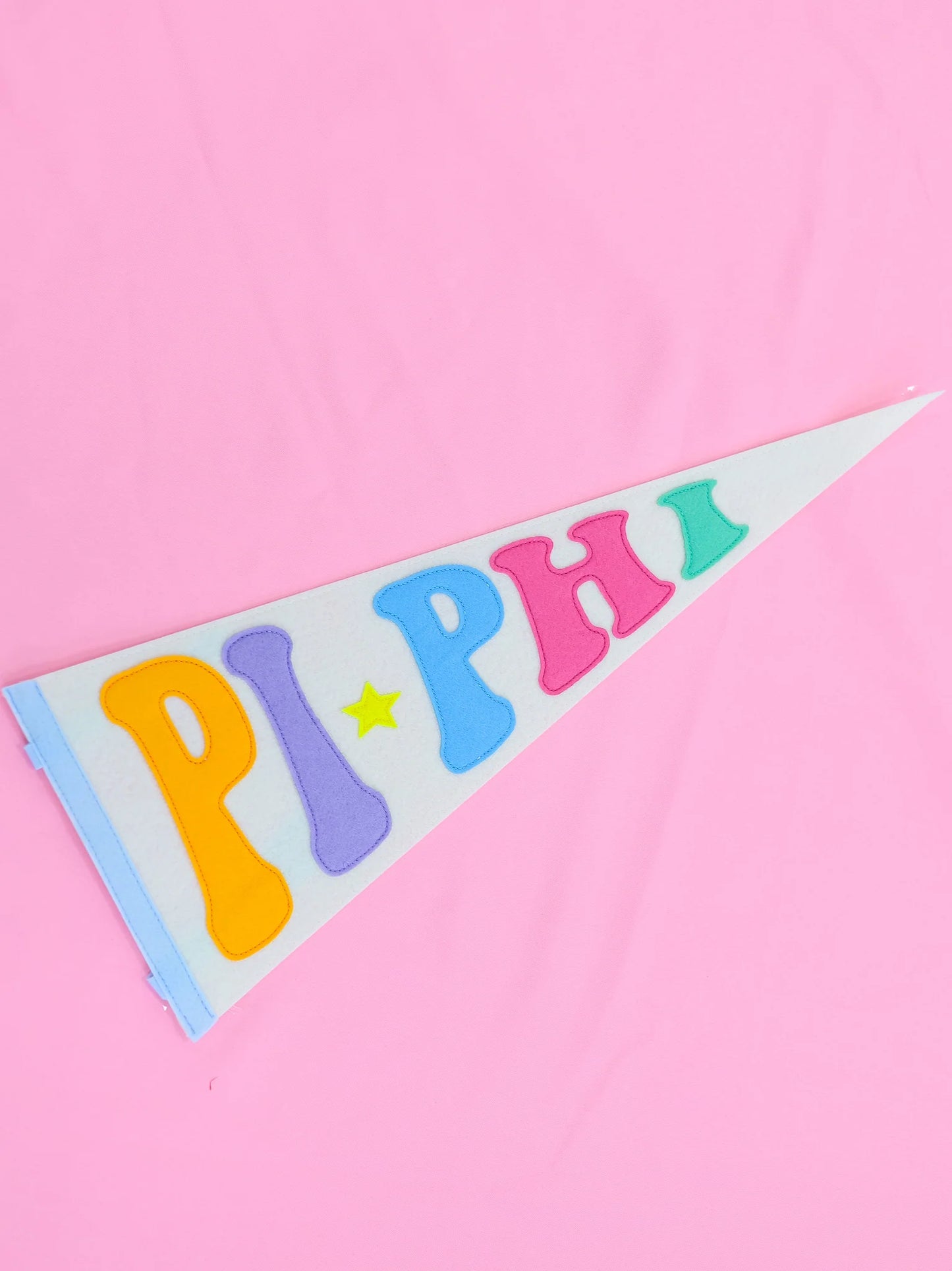 Pi Phi Pennant Flag