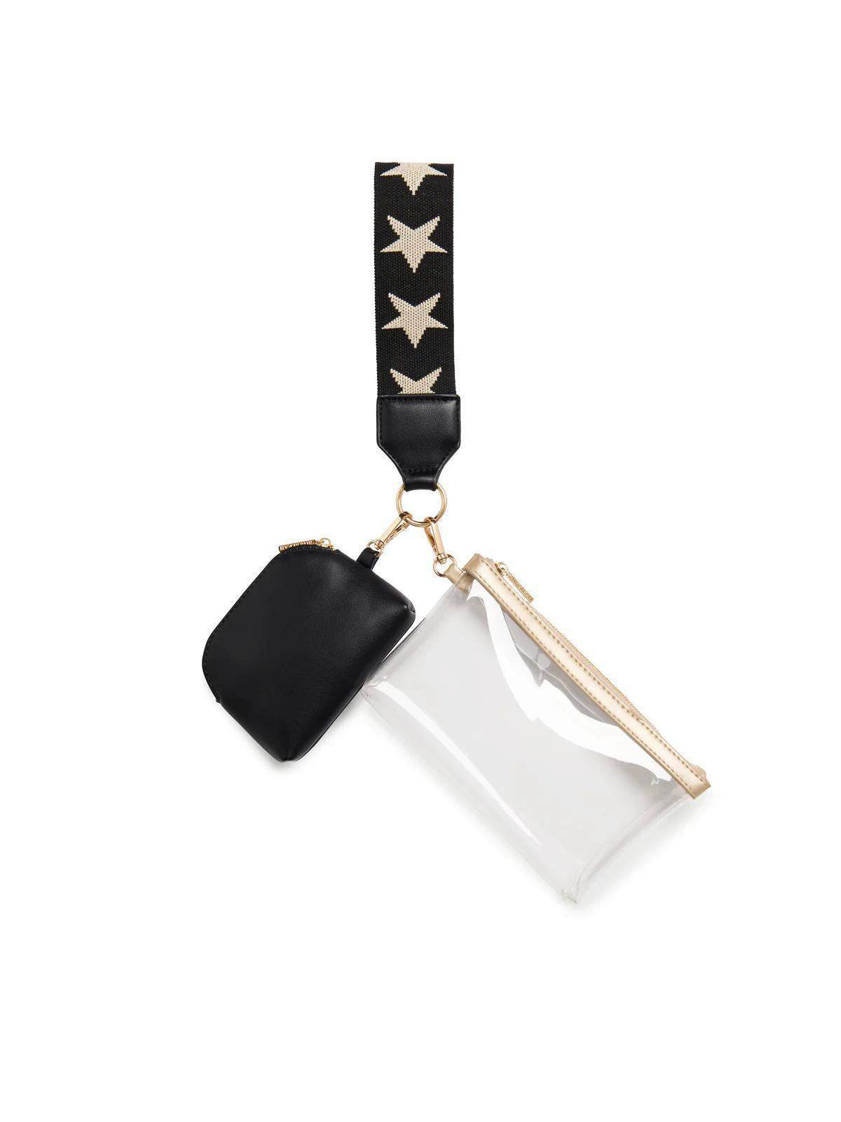 Shiraleah Clear Wristlet