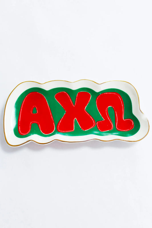 Alpha Chi Omega Trinket Tray