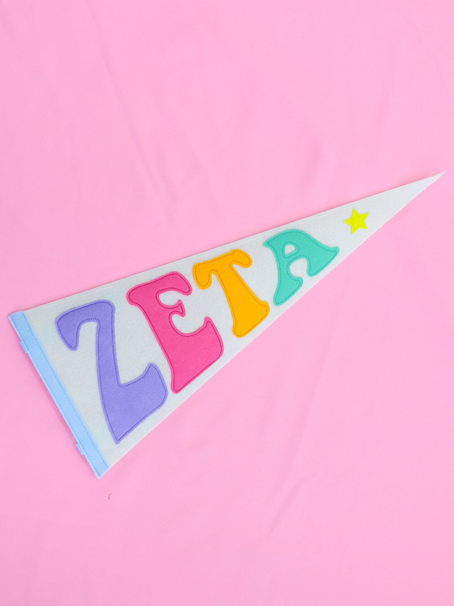 Zeta Pennant Flag